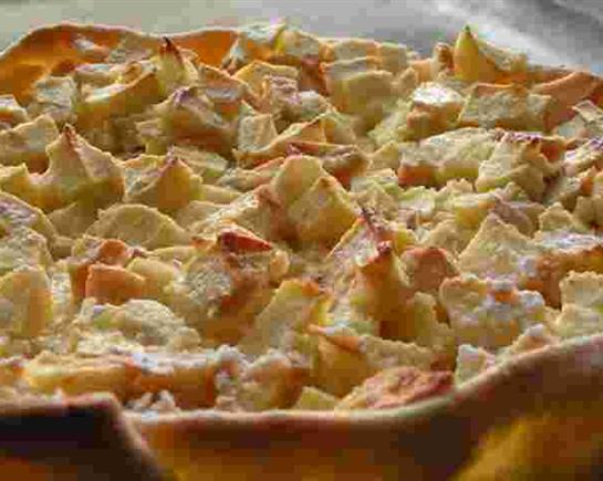 Tarte normande - Hôtel L'Ile de Sées